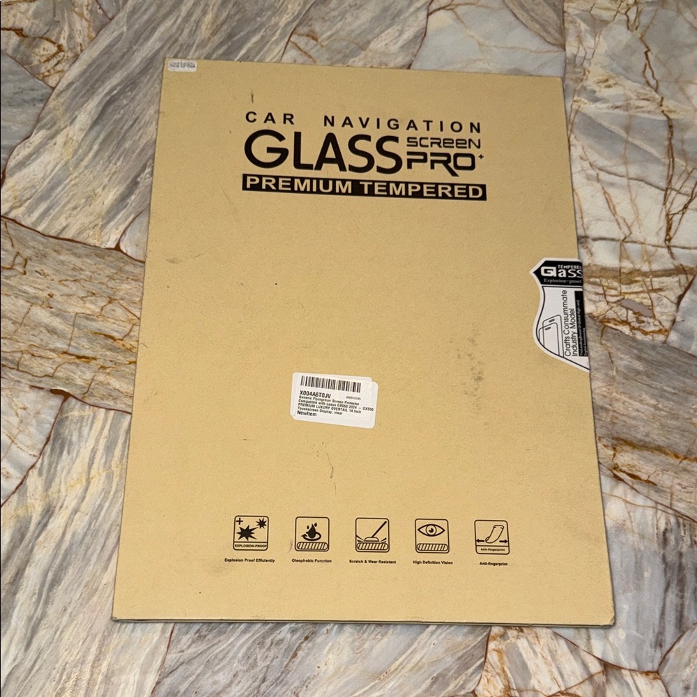 Glass Pro Premium Tempered Screen Protector Compatible w Lexus GX550 2024 14 In